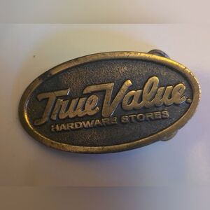 True Value Hardware Stores Belt Buckle